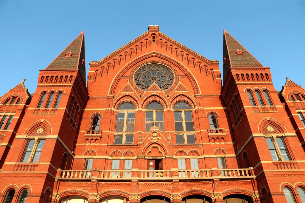 Music Hall in downtown Cincinnati