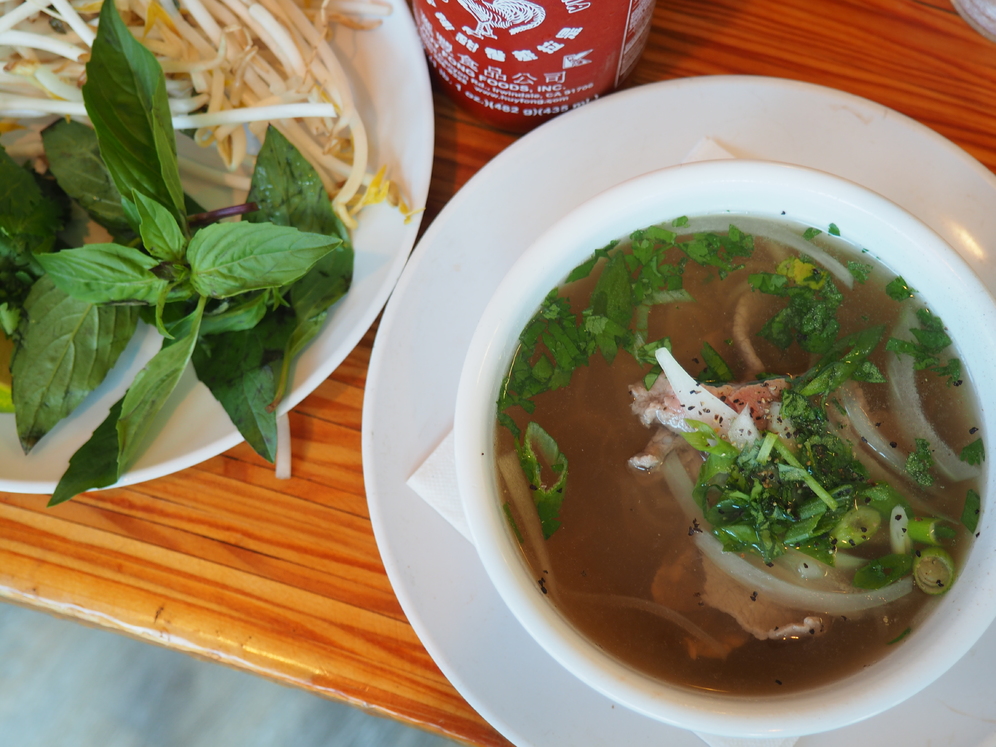 bowl of pho is a popular cincinnati food option