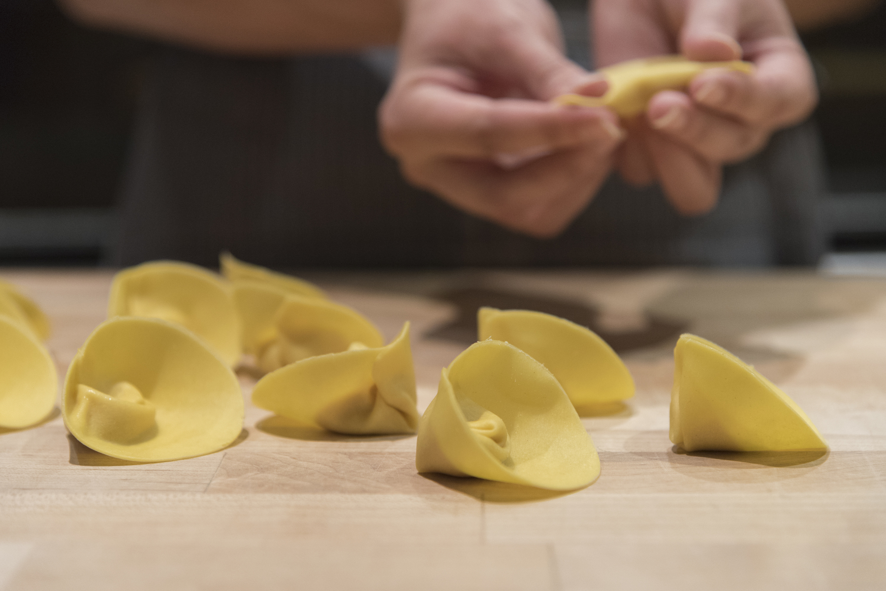 handmade cappellacci at Sotto is another famous cincinnat food