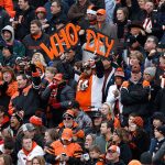 Cincinnati Bengals fans at football game