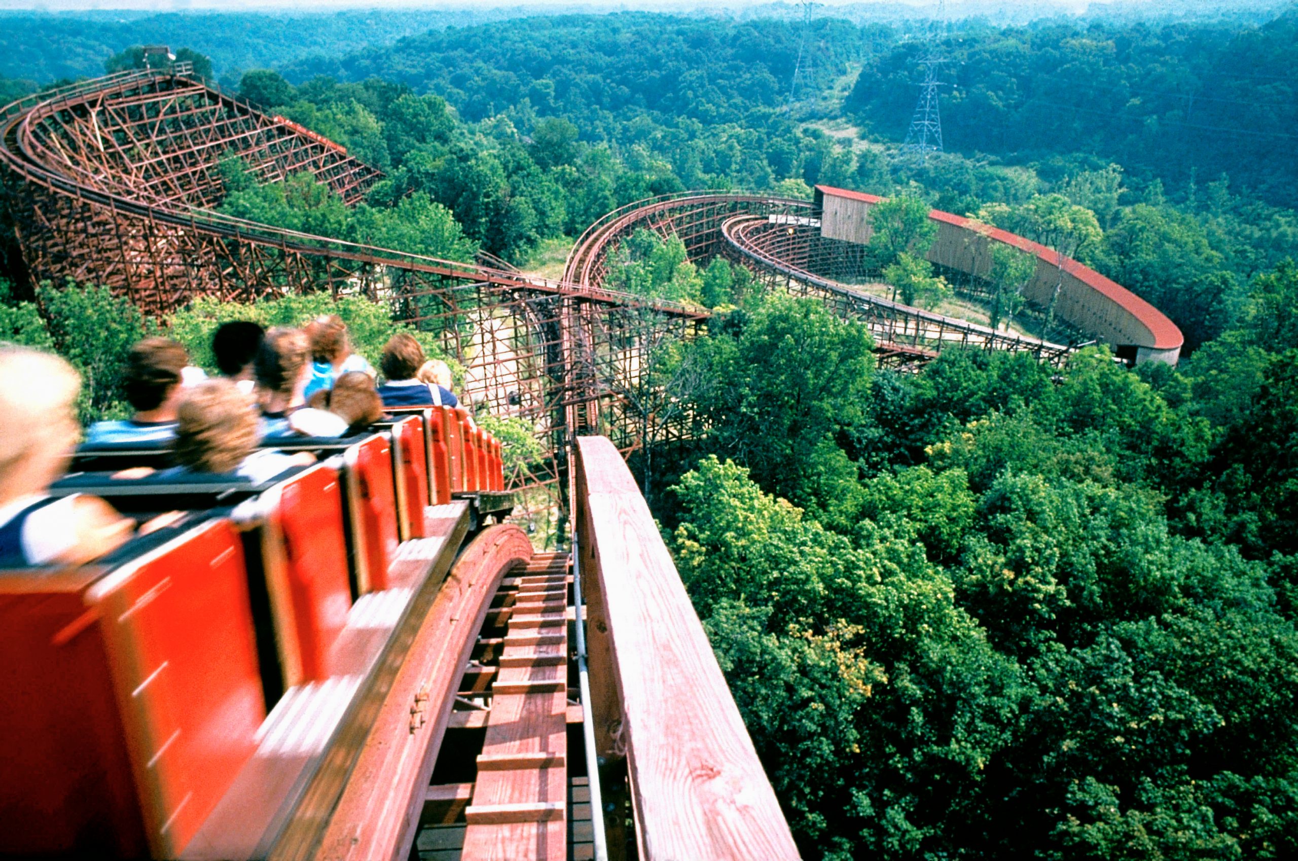 The Beast roller coaster at Kings Island is a favorite source of summer entertainment in cincinnati