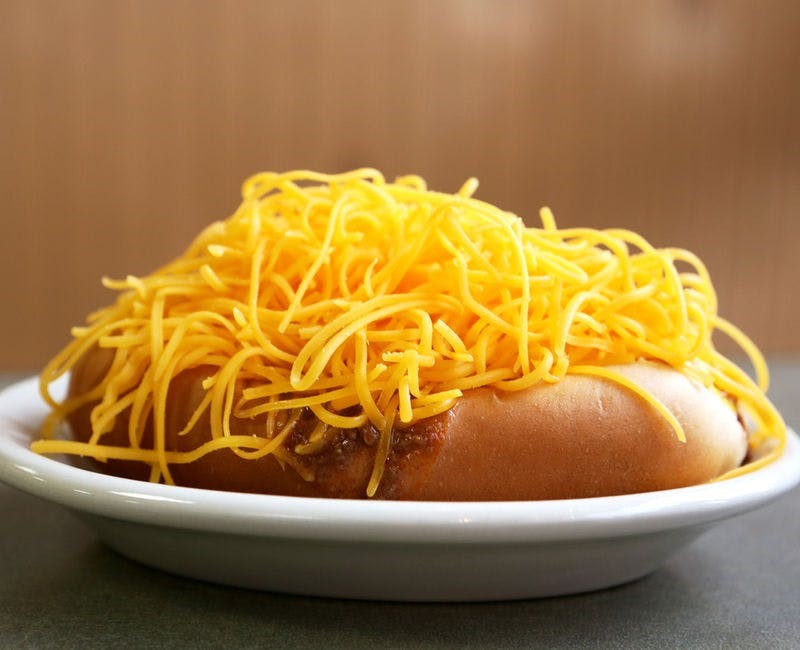 Skyline Cheese Coney is a famous cincinnati food