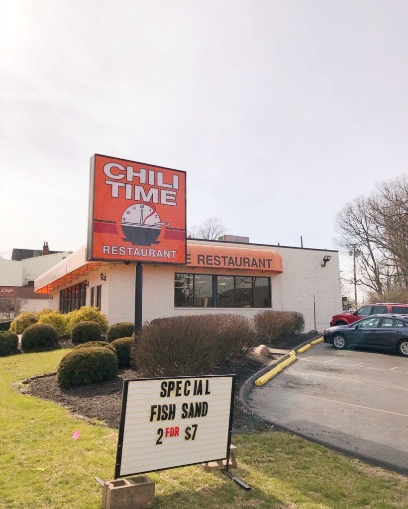 Chili Time is another popular cincinnati chili parlor