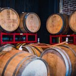 wine barrels