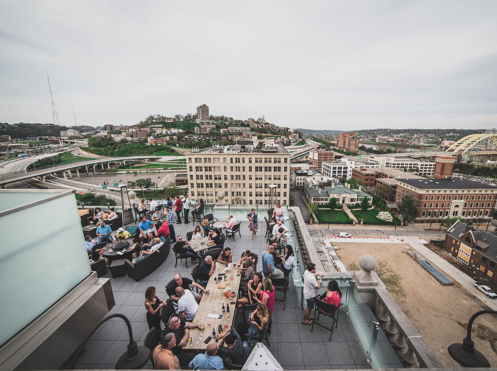 a weekend in cincinnati isn't perfect until you visit a rooftop bar